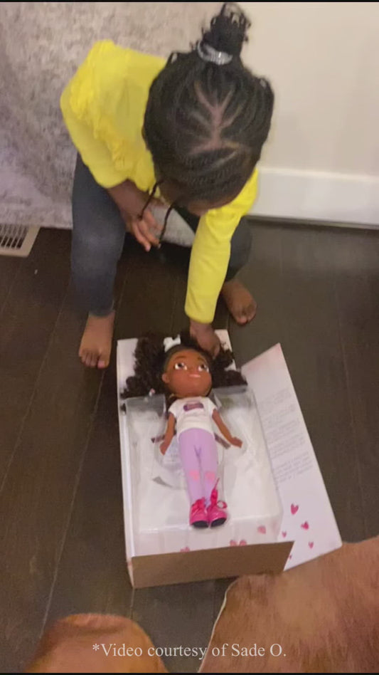 interactive learning doll for young girls